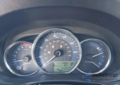 2016 Toyota Corolla Le из США, поврежденный, VIN 5YFBURHE7GP390693